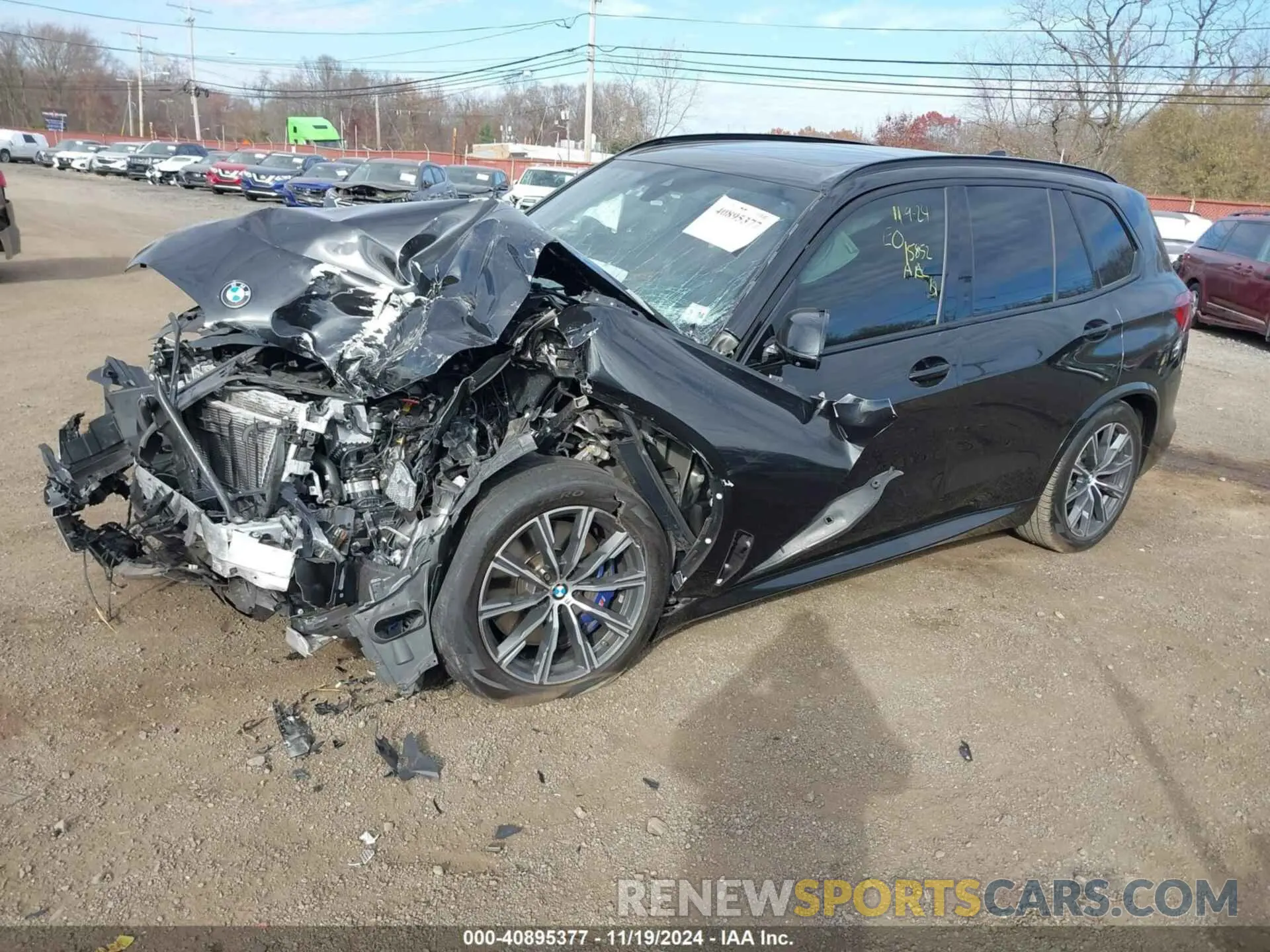 2 Photograph of a damaged car 5UXJU2C59KLN66833 BMW X5 2019