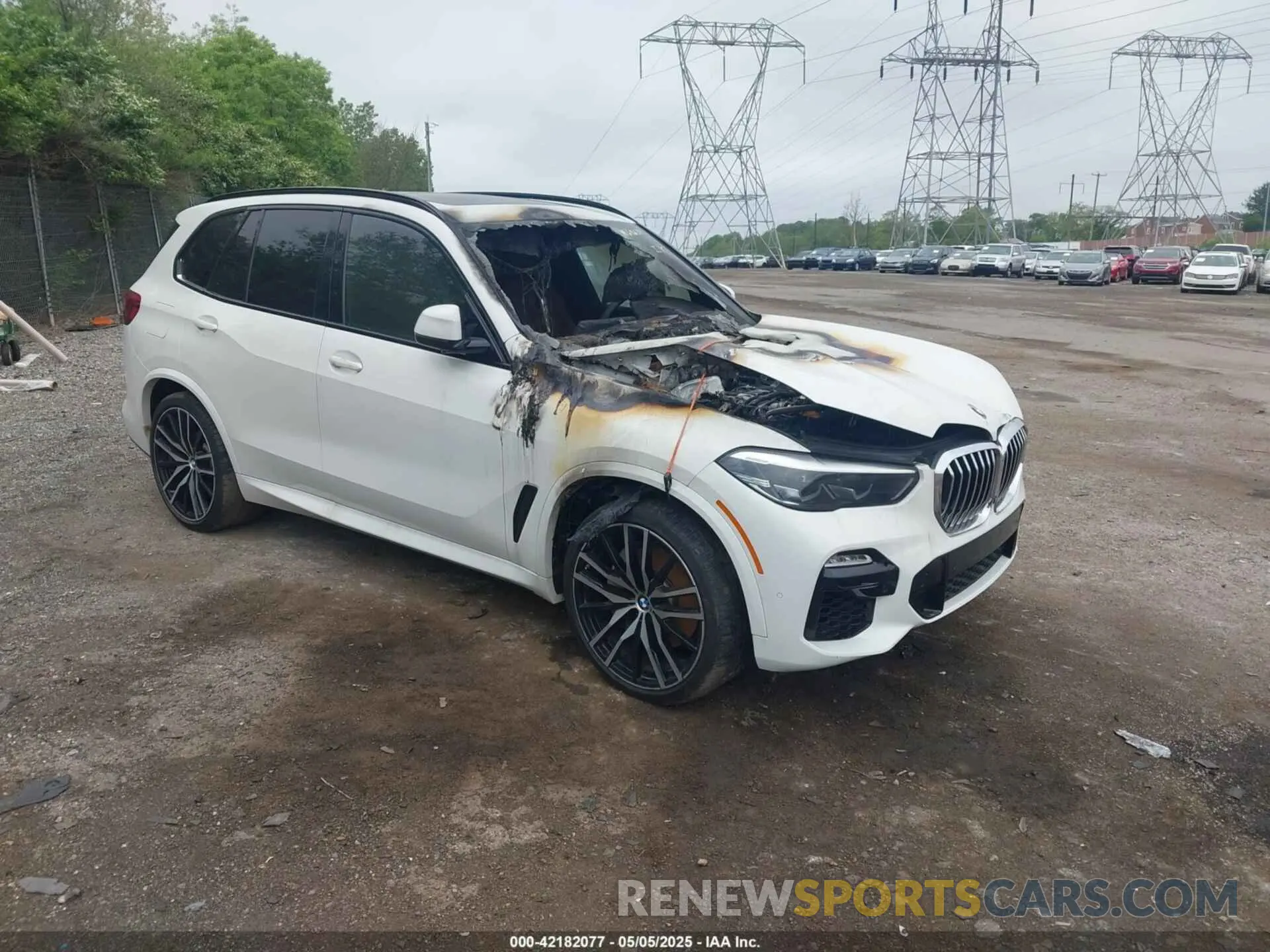 1 Photograph of a damaged car 5UXJU2C5XKLN64637 BMW X5 2019