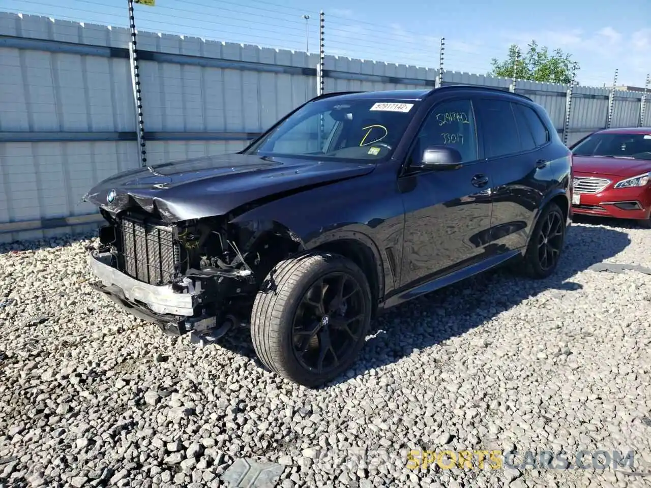 2 Photograph of a damaged car 5UXJU2C5XKLN65836 BMW X5 2019