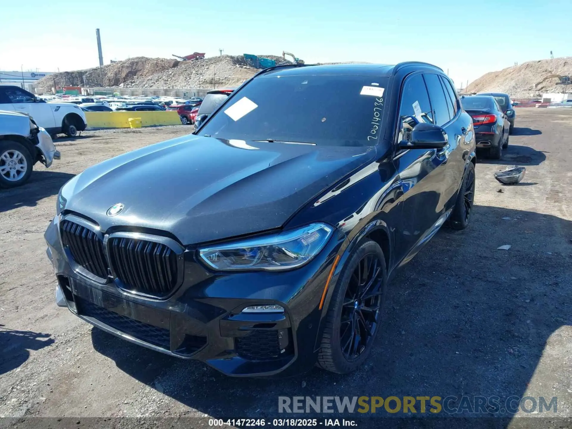 2 Photograph of a damaged car 5UXJU2C5XKLN66873 BMW X5 2019