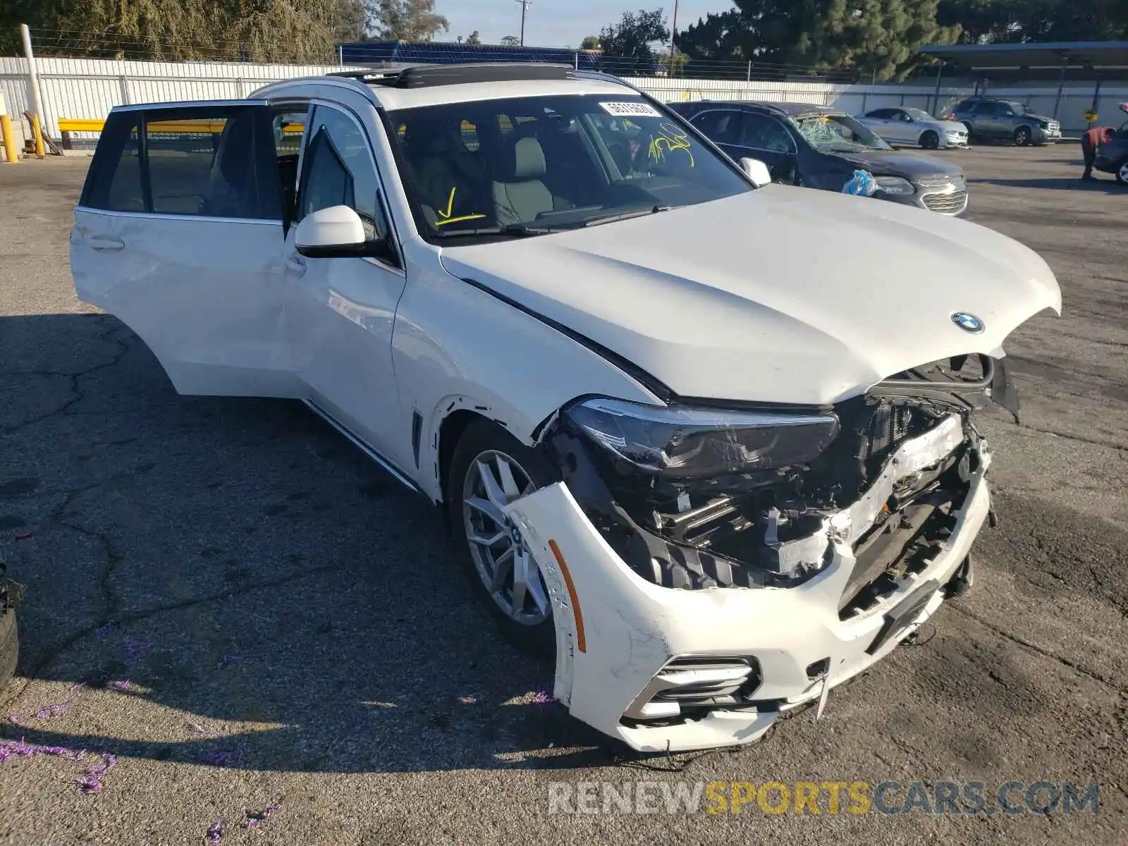 1 Photograph of a damaged car 5UXCR4C01L9B68723 BMW X5 2020