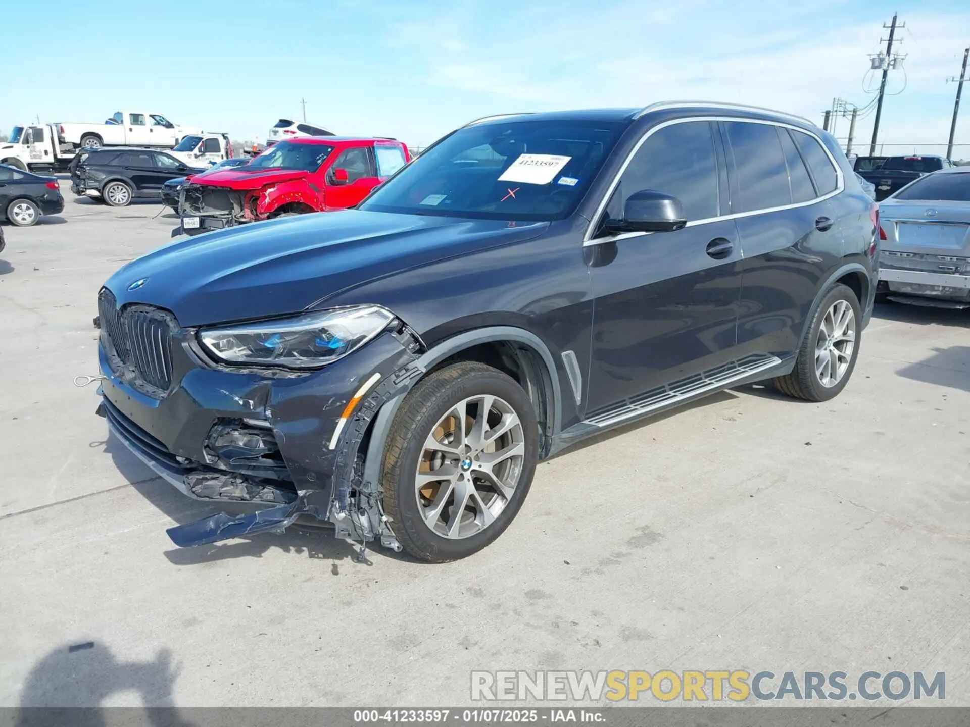 2 Photograph of a damaged car 5UXCR4C01L9C29648 BMW X5 2020
