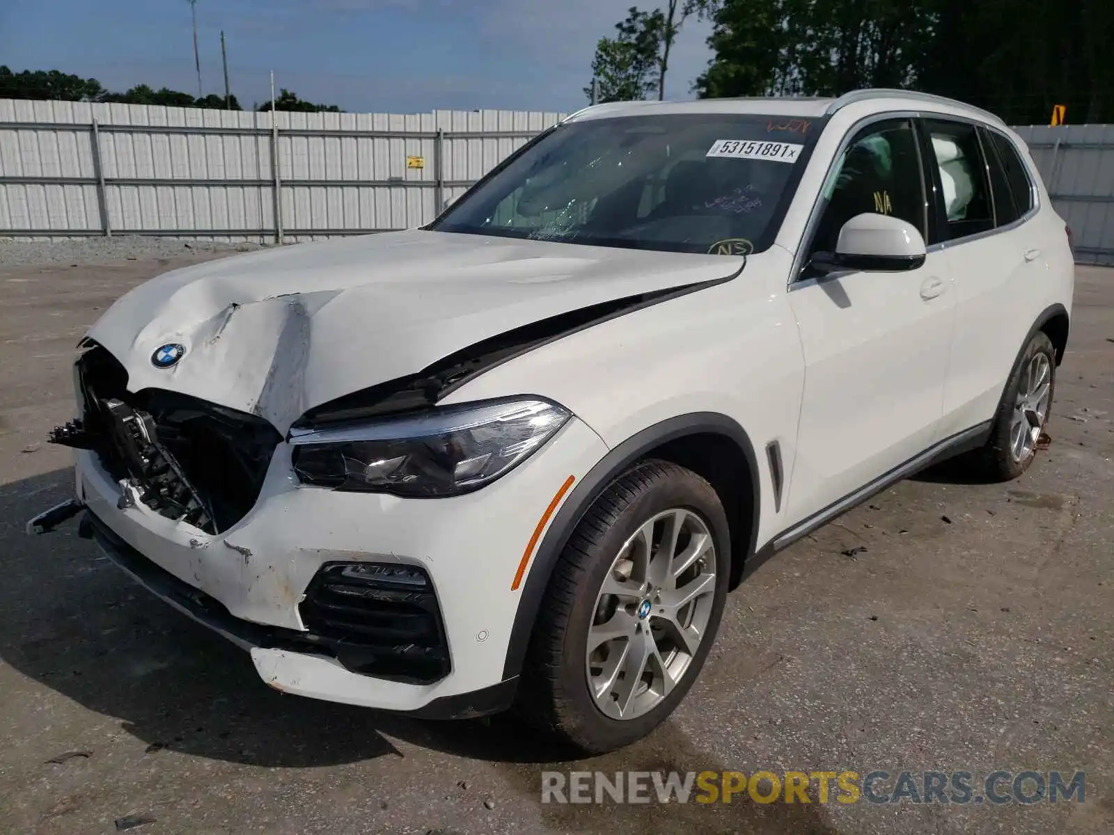 2 Photograph of a damaged car 5UXCR4C02L9B24794 BMW X5 2020