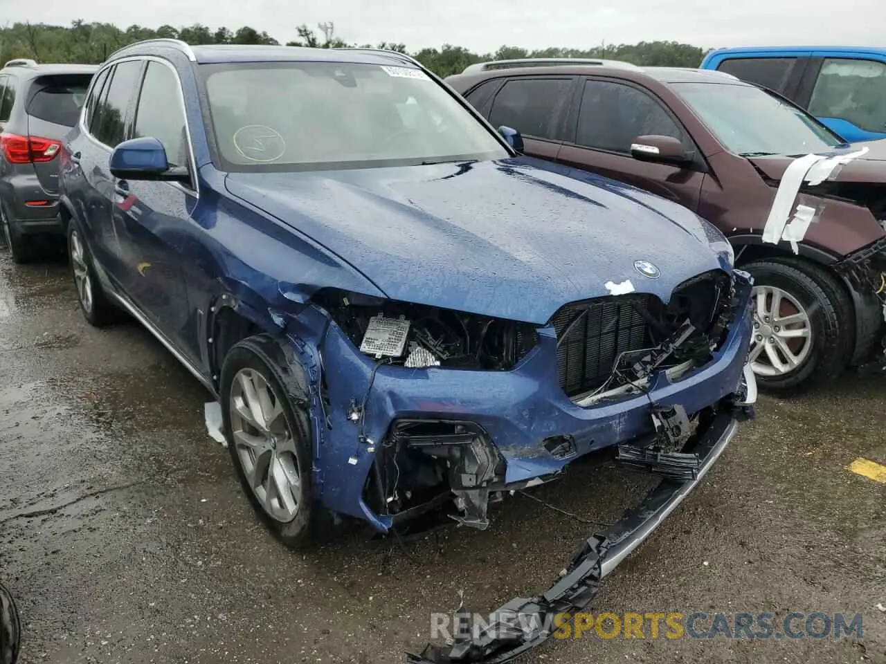 1 Photograph of a damaged car 5UXCR4C03LLW65126 BMW X5 2020