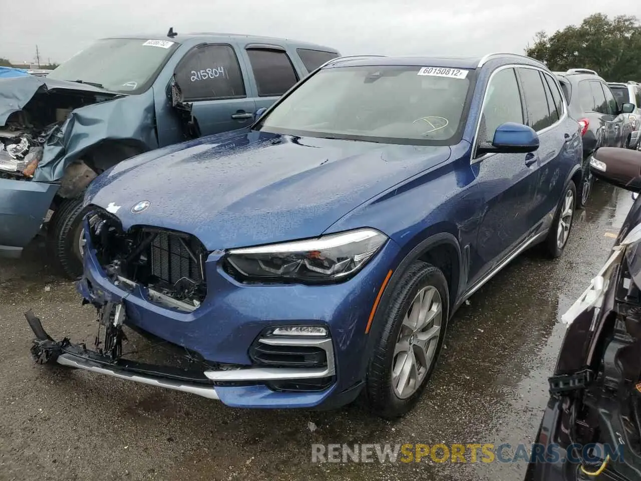 2 Photograph of a damaged car 5UXCR4C03LLW65126 BMW X5 2020