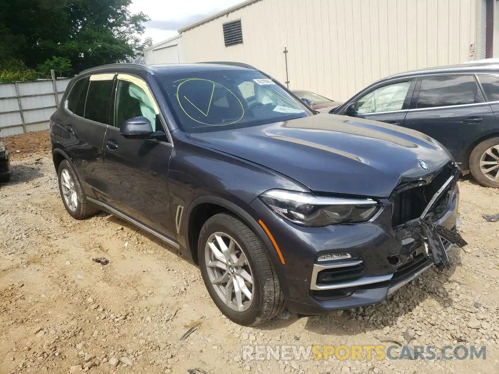 1 Photograph of a damaged car 5UXCR4C05L9C66203 BMW X5 2020