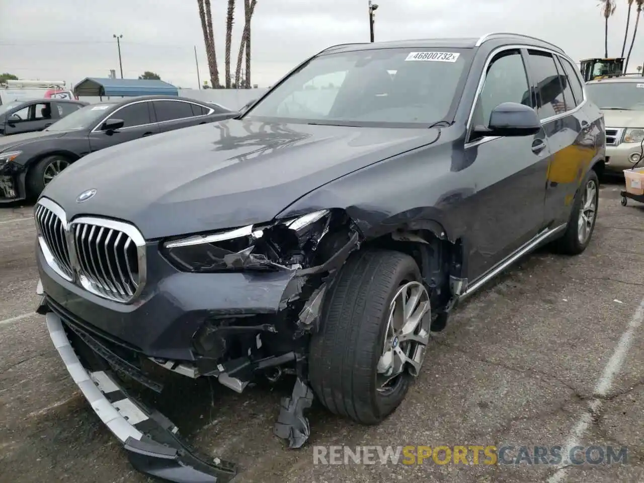 2 Photograph of a damaged car 5UXCR4C05LLT19725 BMW X5 2020