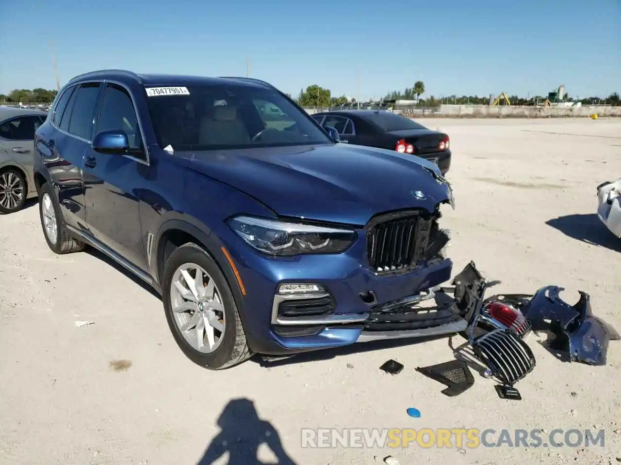 1 Photograph of a damaged car 5UXCR4C06L9B11756 BMW X5 2020