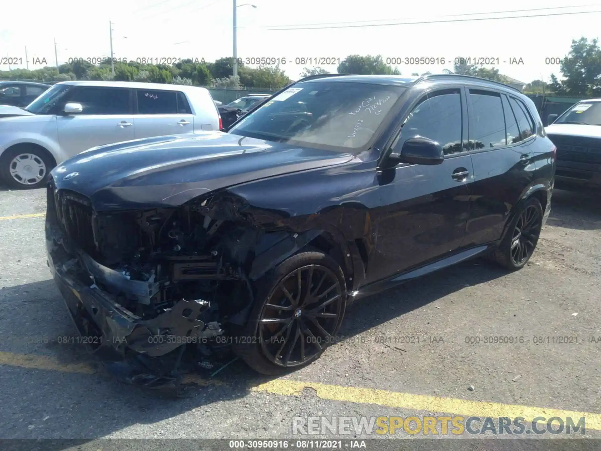 2 Photograph of a damaged car 5UXCR4C06L9B32235 BMW X5 2020