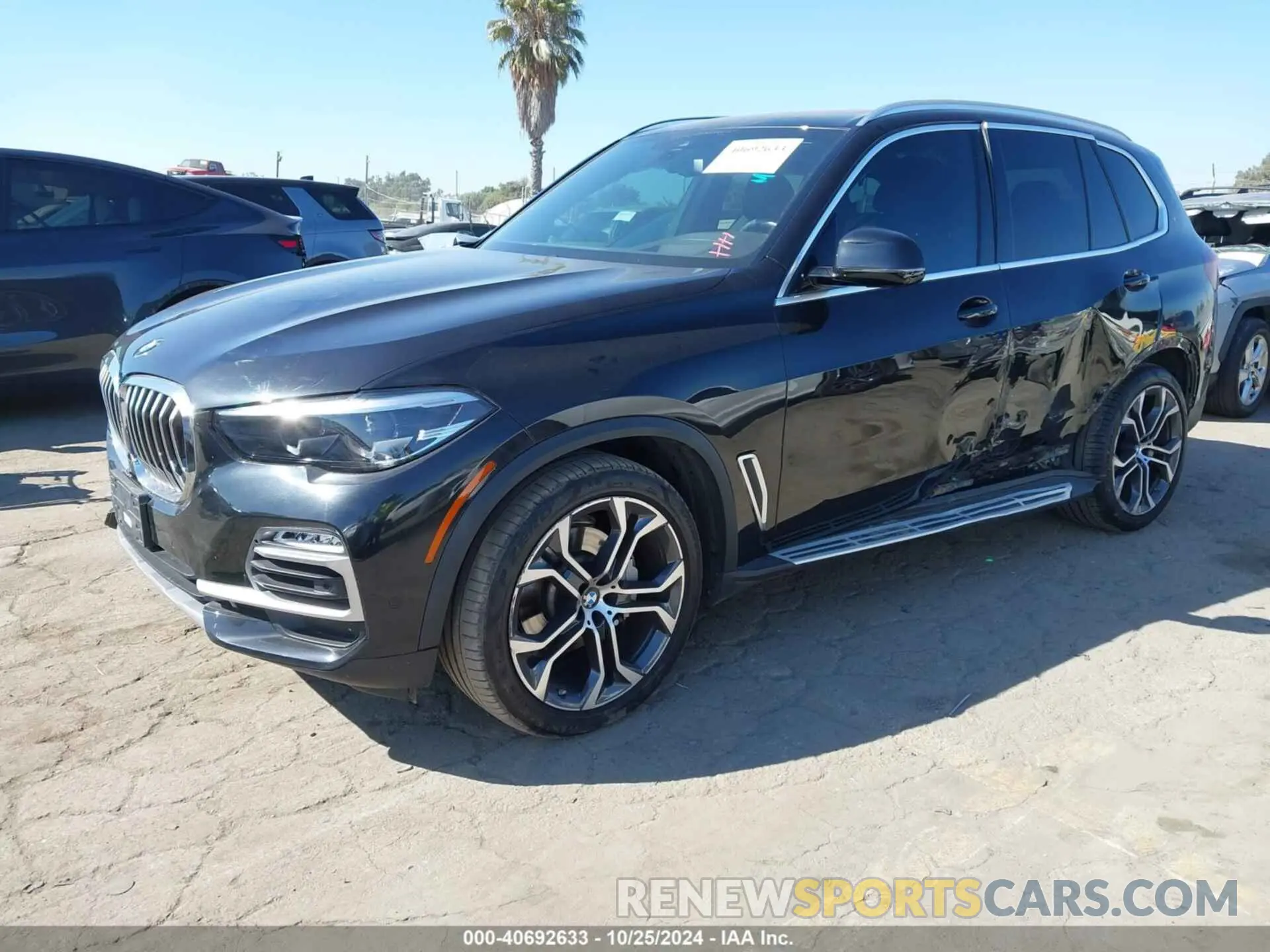 2 Photograph of a damaged car 5UXCR4C06L9C43125 BMW X5 2020