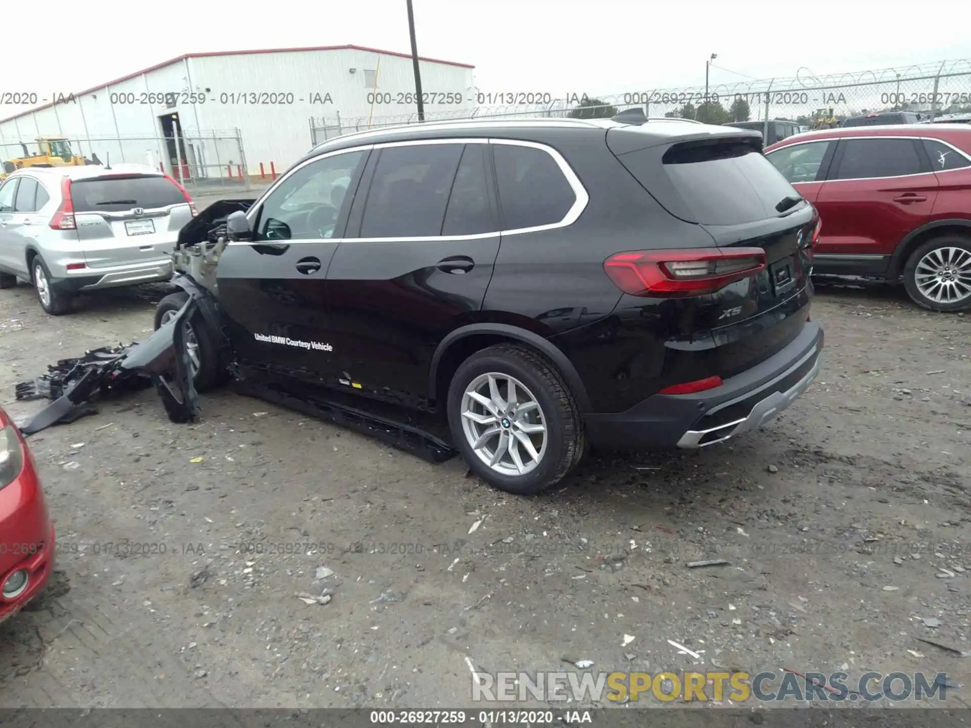 3 Photograph of a damaged car 5UXCR4C06LLE31209 BMW X5 2020