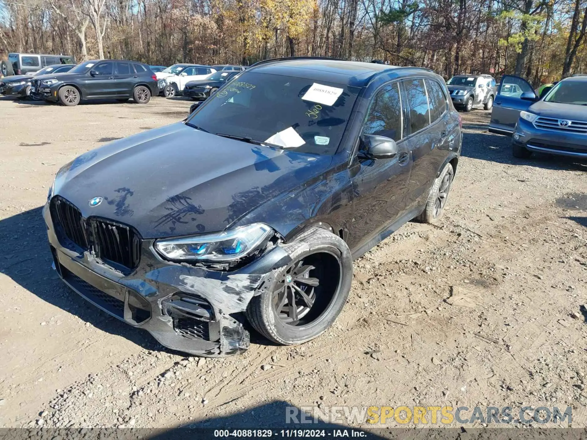 2 Photograph of a damaged car 5UXCR4C07LLW64786 BMW X5 2020
