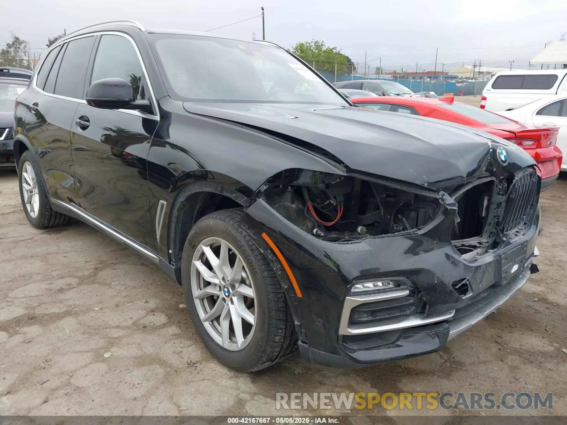1 Photograph of a damaged car 5UXCR4C08L9C07517 BMW X5 2020