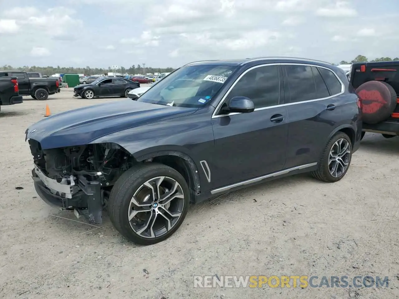 1 Photograph of a damaged car 5UXCR4C09L9C40204 BMW X5 2020