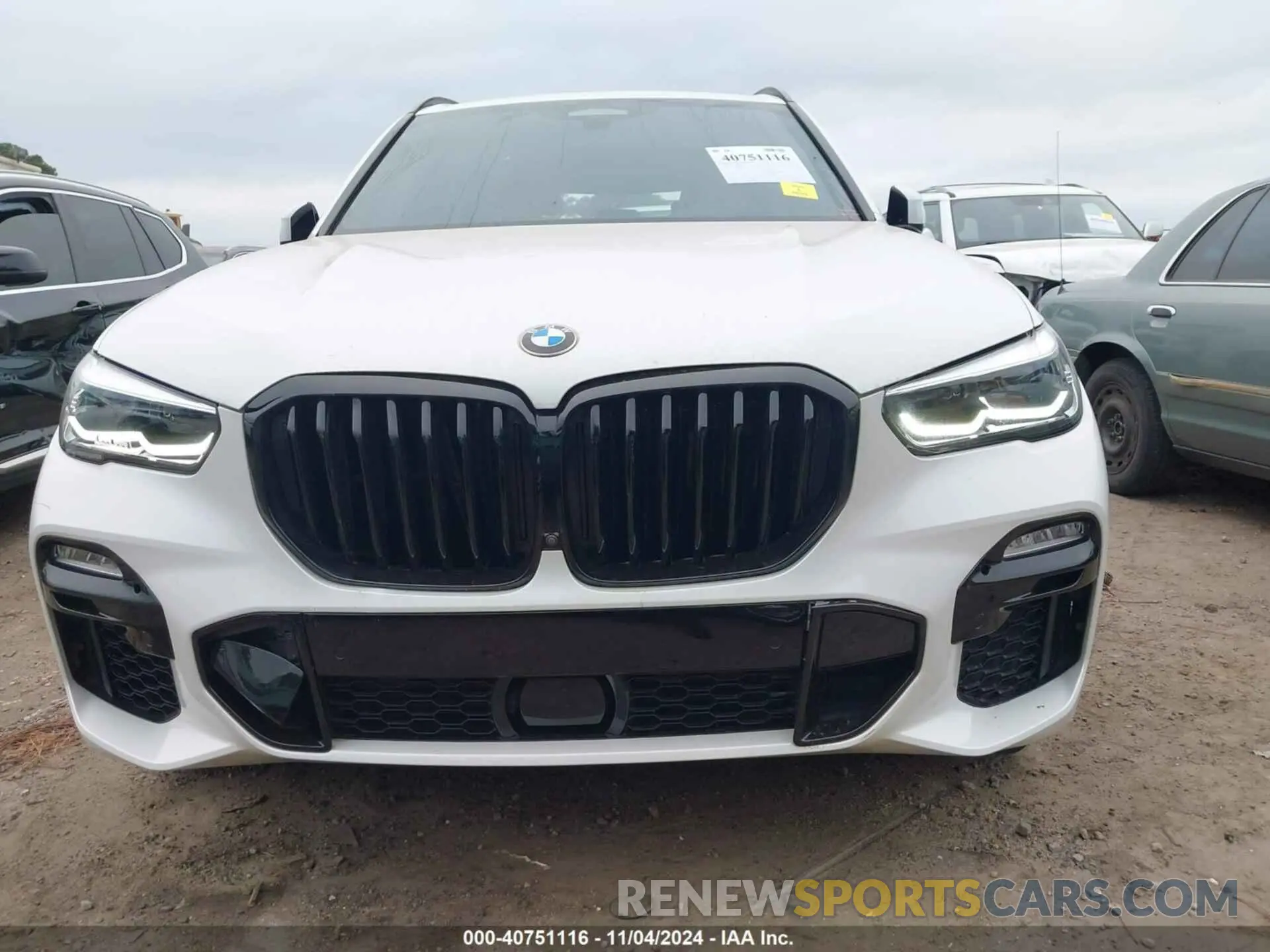 12 Photograph of a damaged car 5UXCR4C09L9D64201 BMW X5 2020