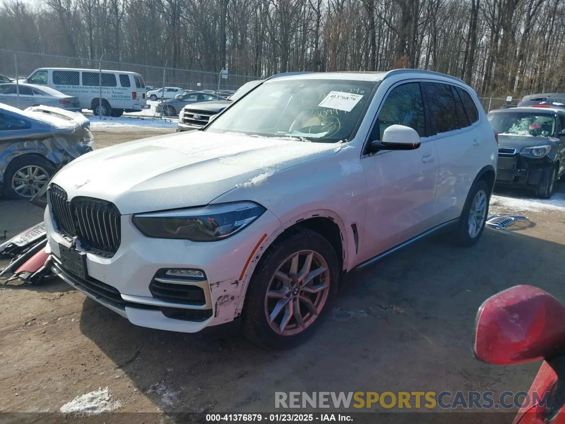 2 Photograph of a damaged car 5UXCR6C00L9B11070 BMW X5 2020