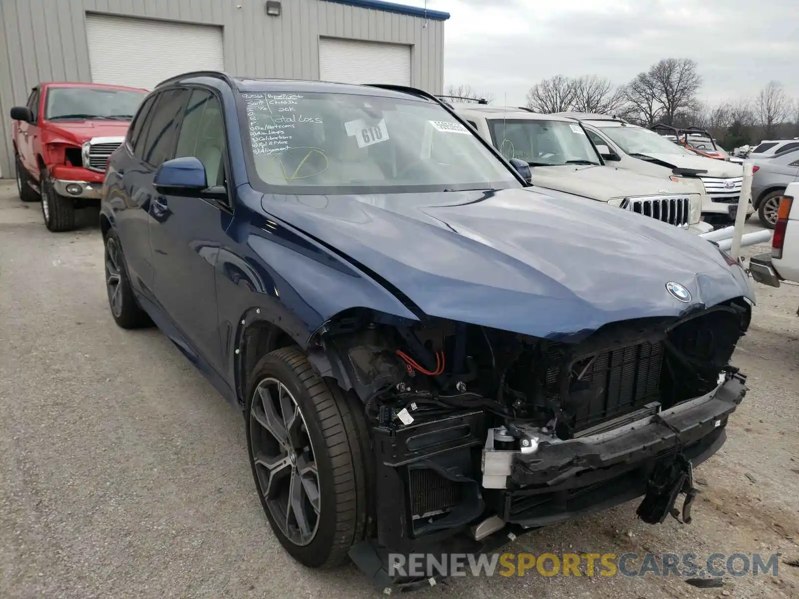 1 Photograph of a damaged car 5UXCR6C00L9B40309 BMW X5 2020