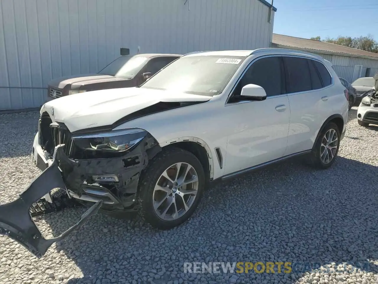 1 Photograph of a damaged car 5UXCR6C00L9B92720 BMW X5 2020