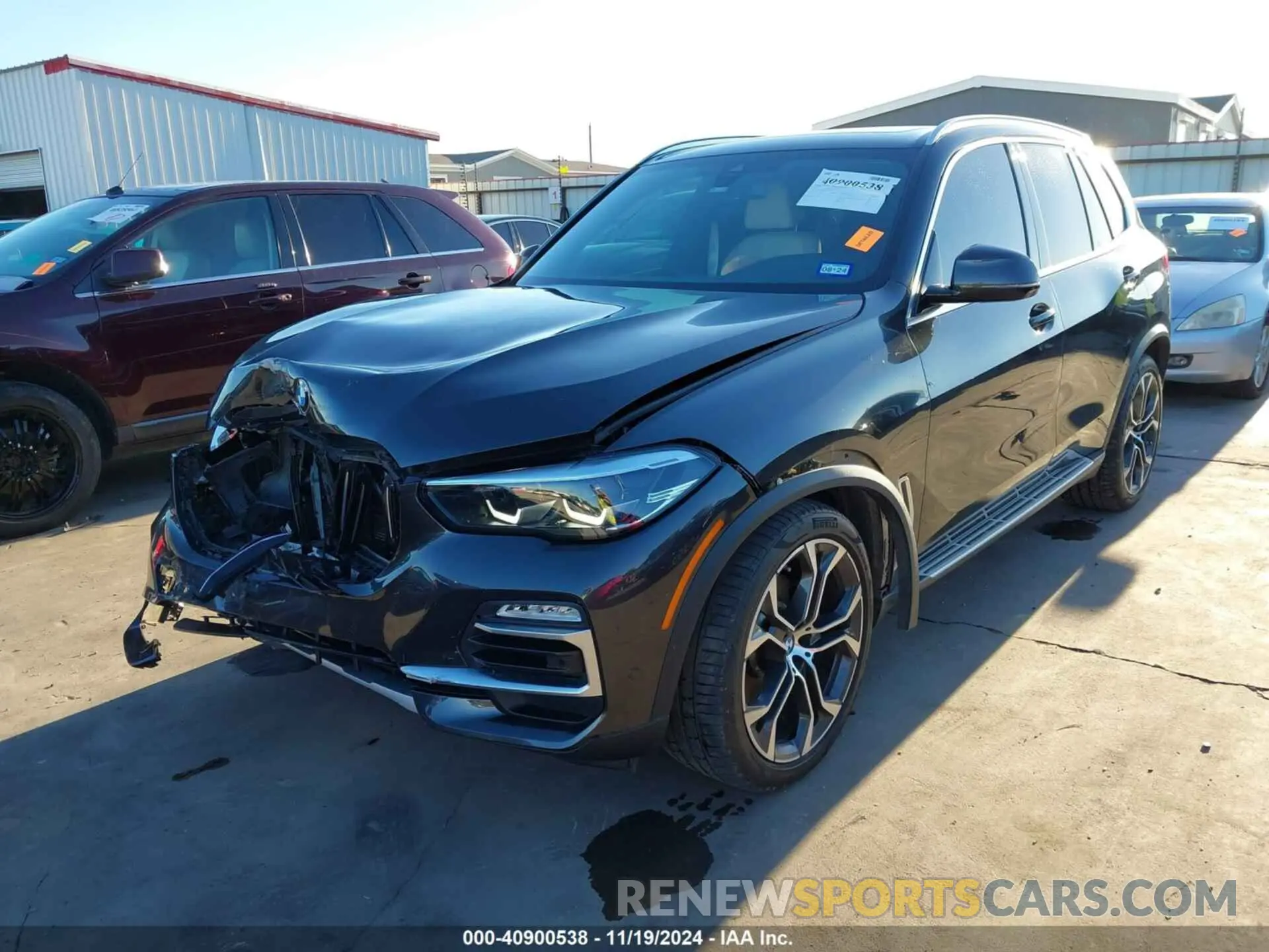 2 Photograph of a damaged car 5UXCR6C00L9D51185 BMW X5 2020