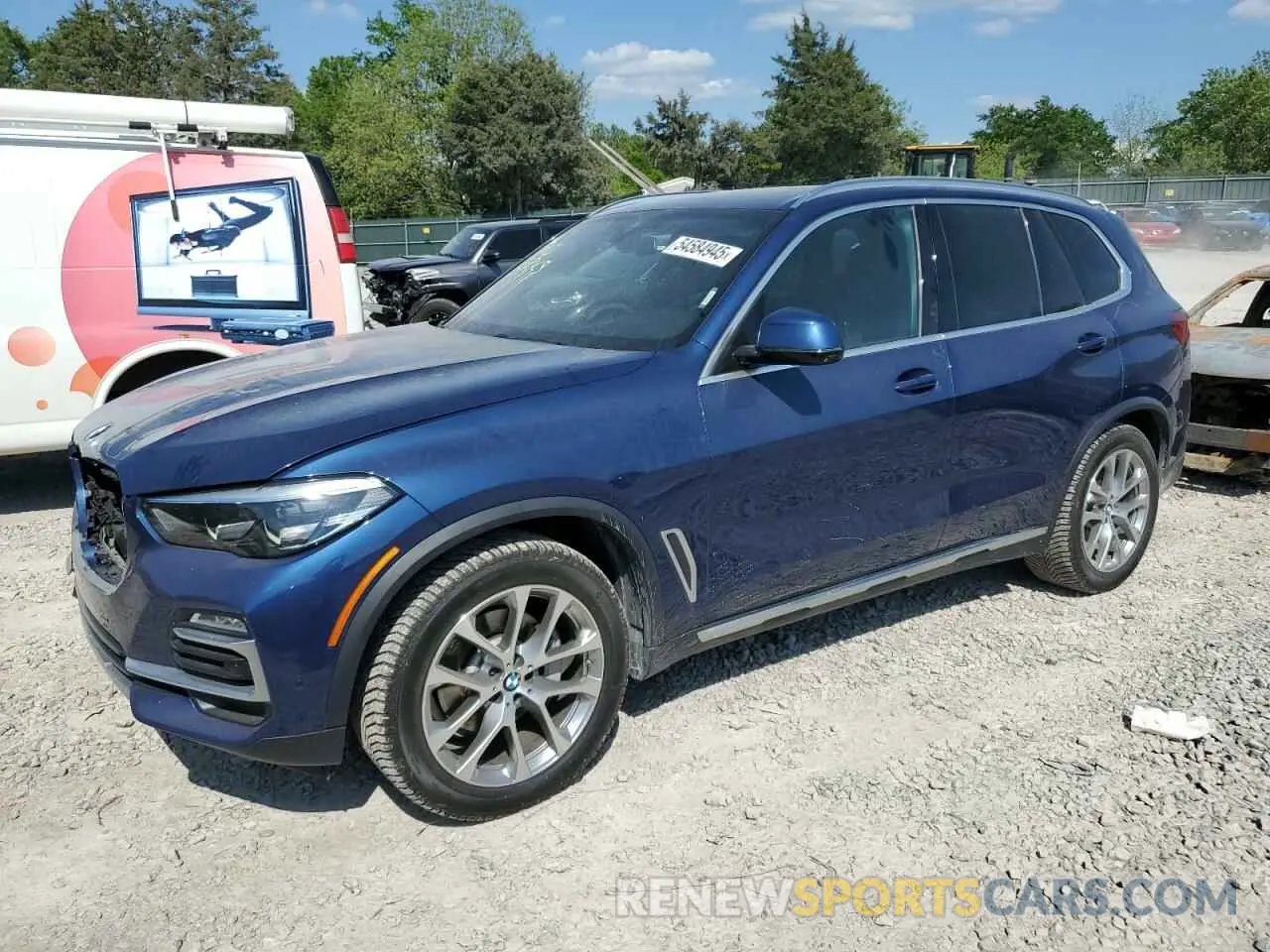 1 Photograph of a damaged car 5UXCR6C00LLL66950 BMW X5 2020