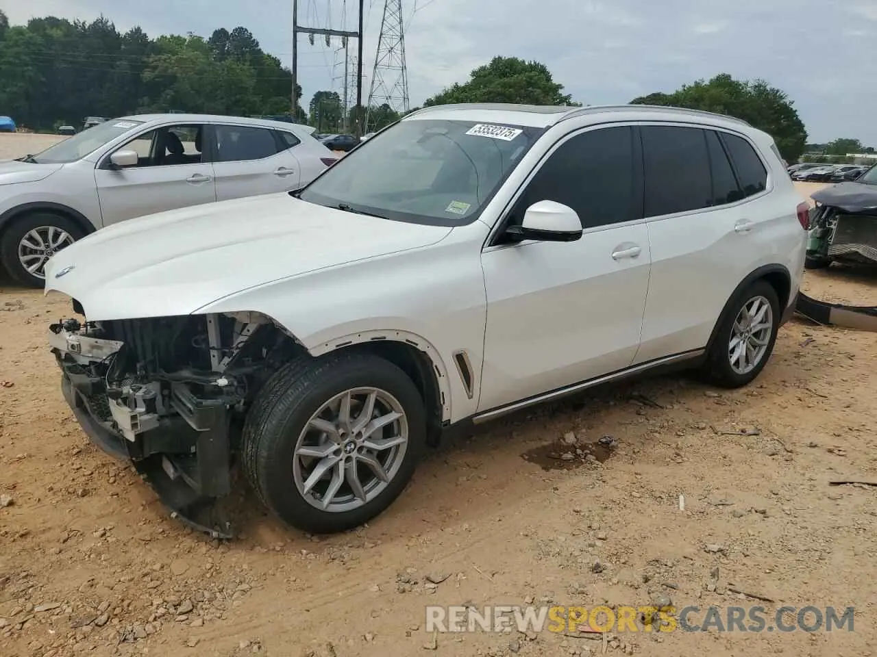 1 Photograph of a damaged car 5UXCR6C01L9B08968 BMW X5 2020