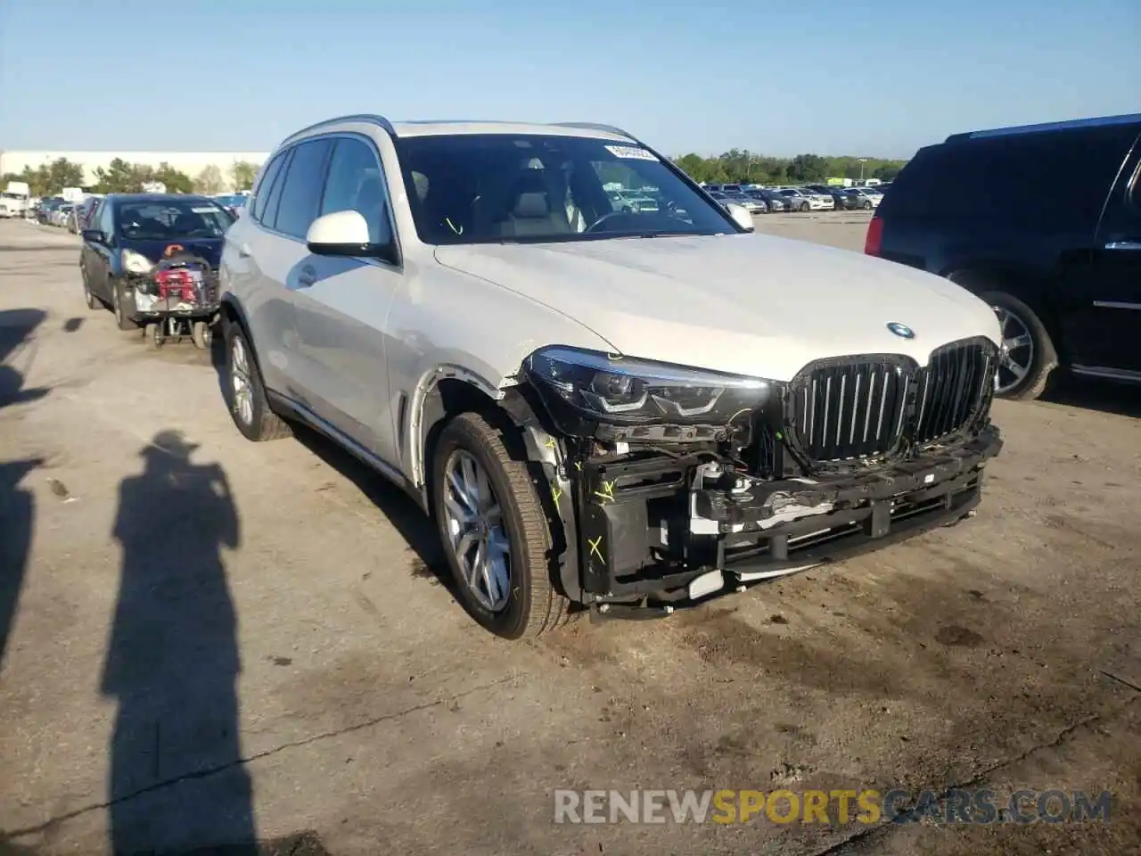 1 Photograph of a damaged car 5UXCR6C02L9B71707 BMW X5 2020