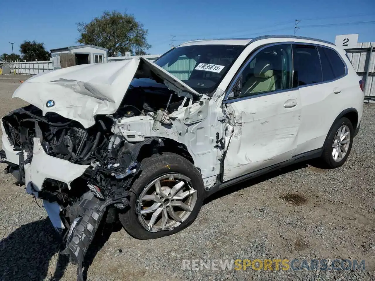 1 Photograph of a damaged car 5UXCR6C02L9C46986 BMW X5 2020