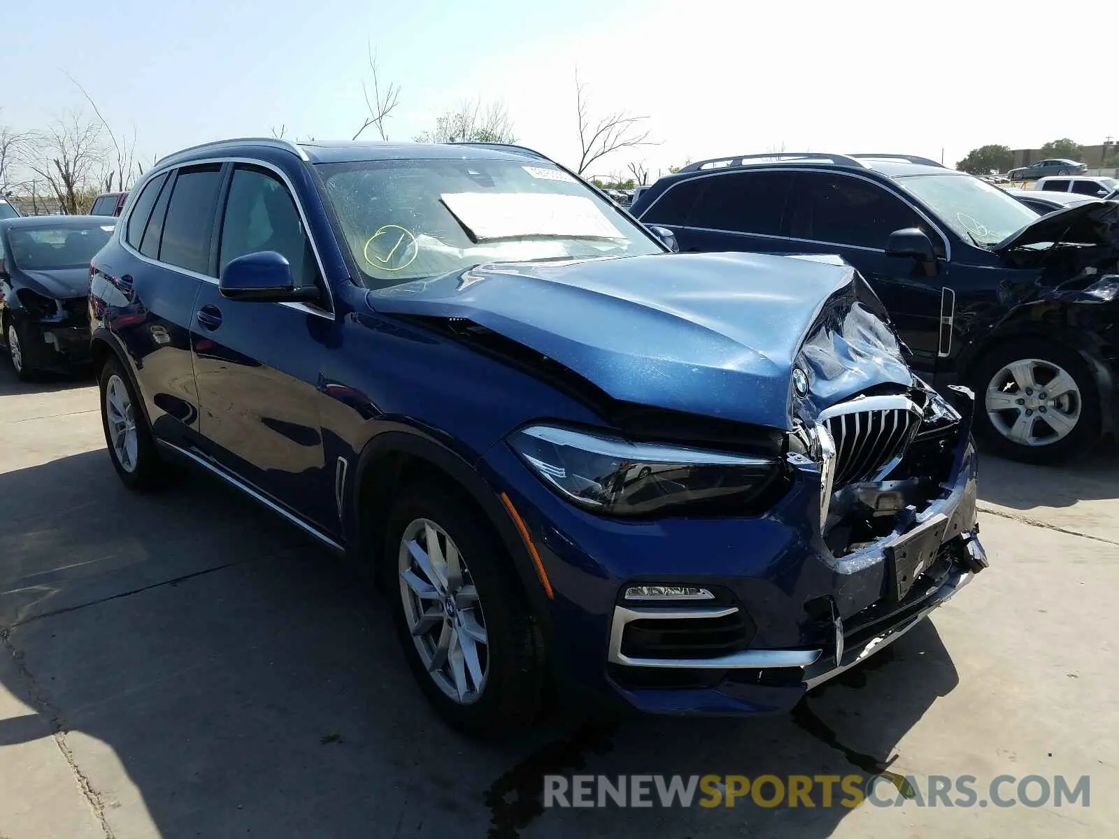 1 Photograph of a damaged car 5UXCR6C04L9B11234 BMW X5 2020