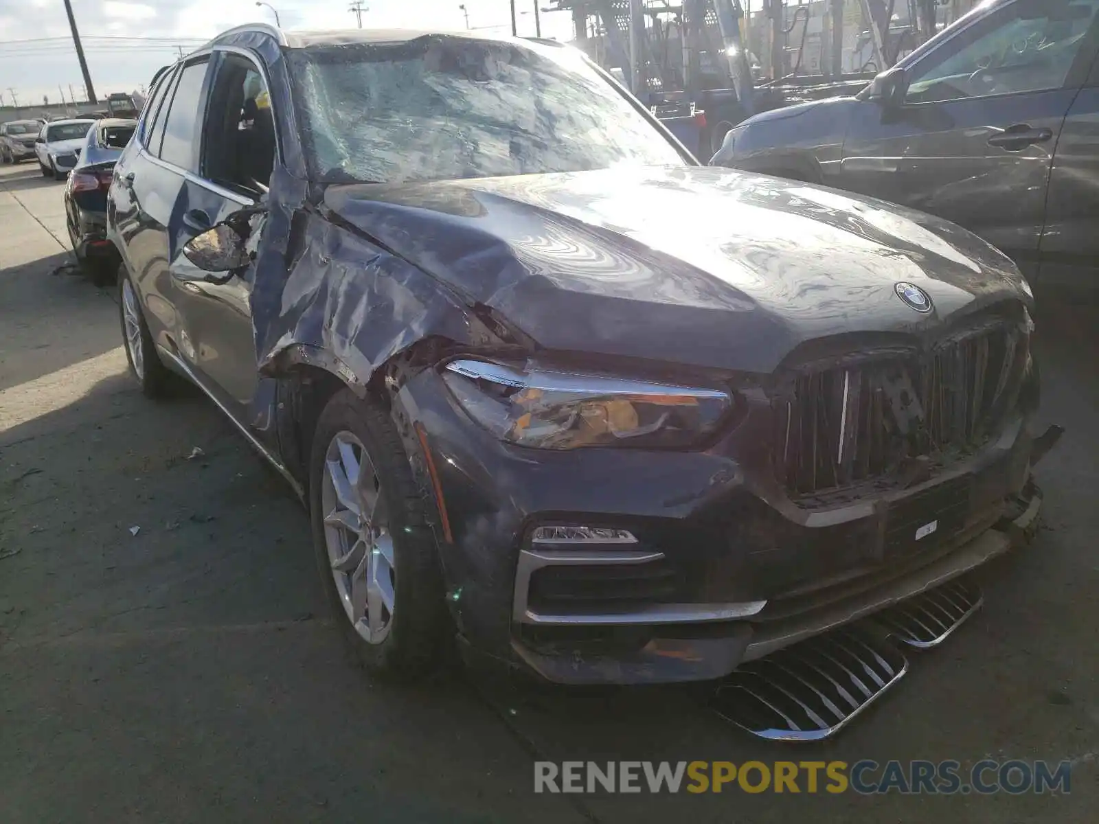 1 Photograph of a damaged car 5UXCR6C04L9B94325 BMW X5 2020