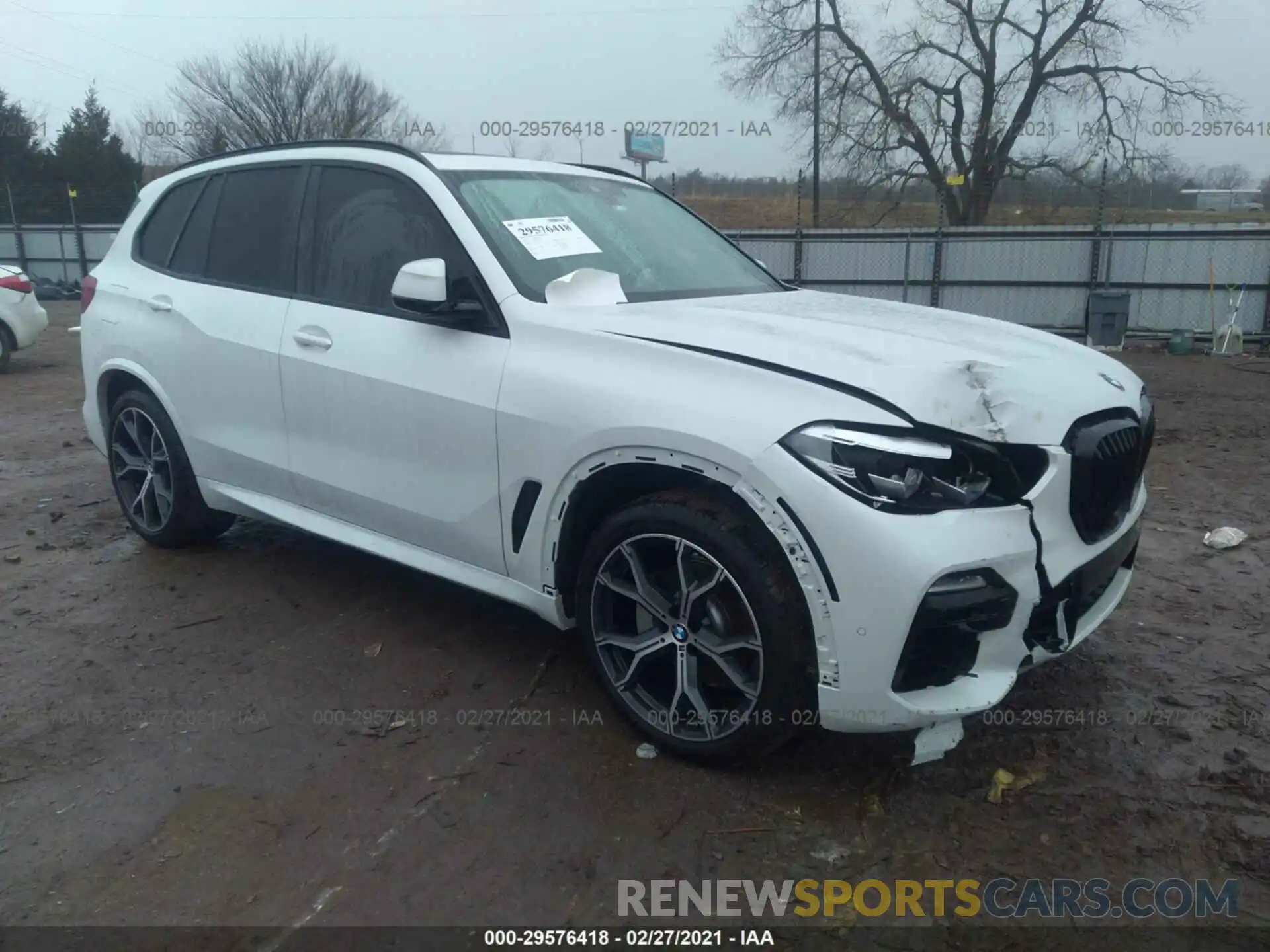 1 Photograph of a damaged car 5UXCR6C04L9C92139 BMW X5 2020