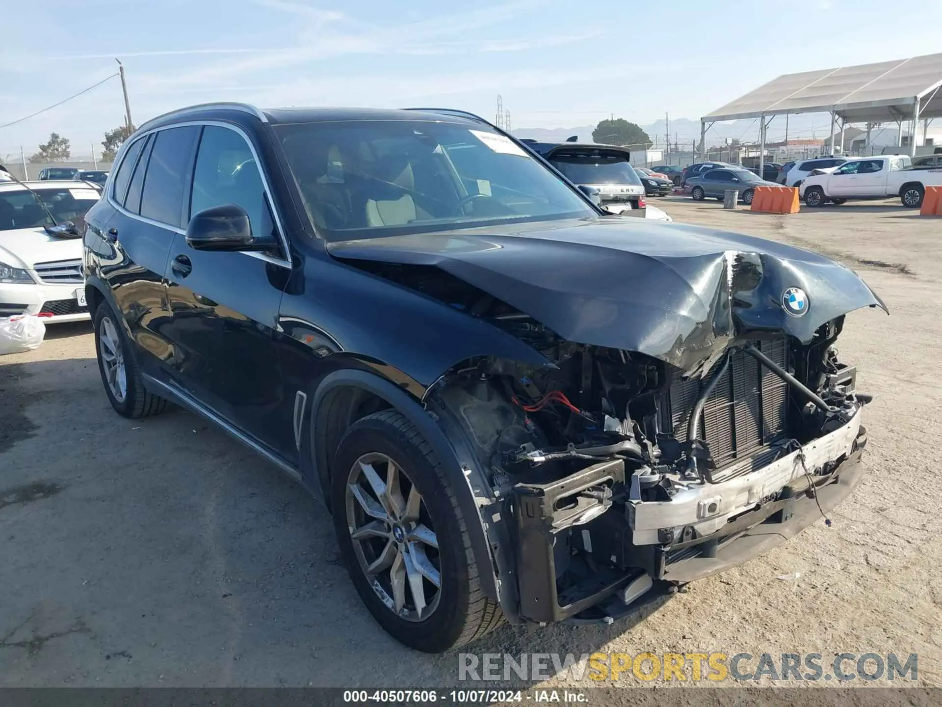 1 Photograph of a damaged car 5UXCR6C05L9B21903 BMW X5 2020