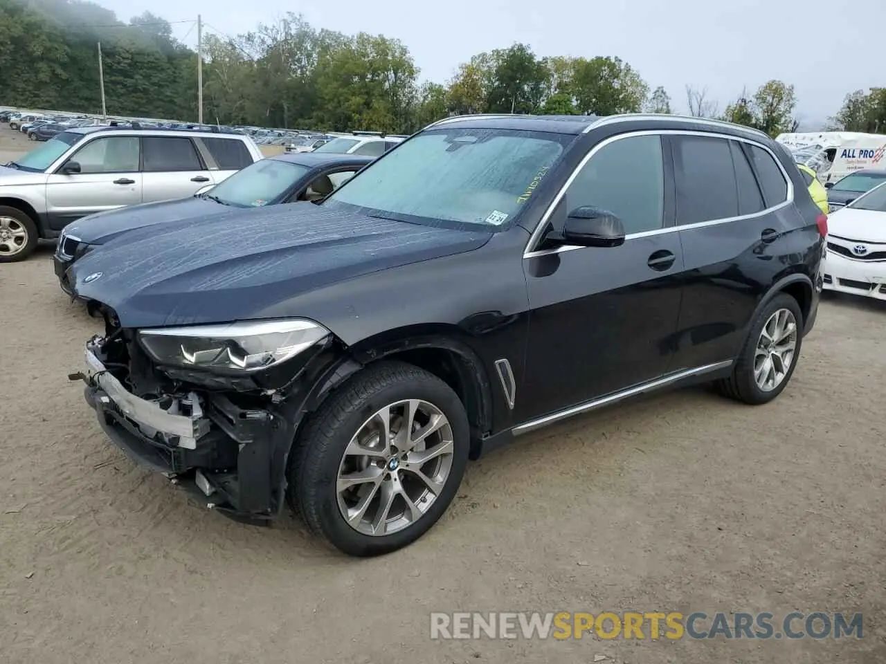 1 Photograph of a damaged car 5UXCR6C05L9B24980 BMW X5 2020