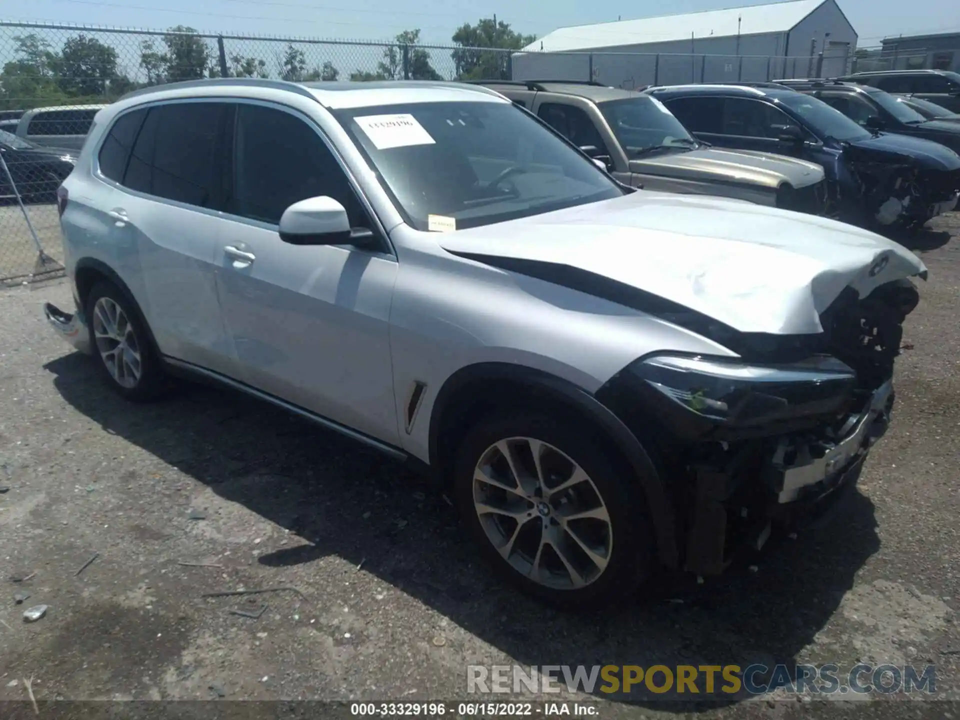 1 Photograph of a damaged car 5UXCR6C05L9B27586 BMW X5 2020