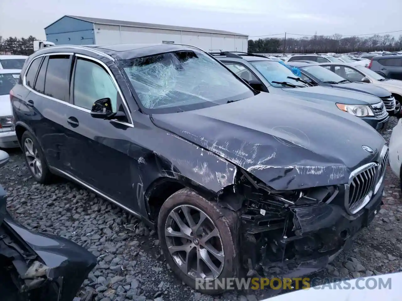 1 Photograph of a damaged car 5UXCR6C05L9B32545 BMW X5 2020