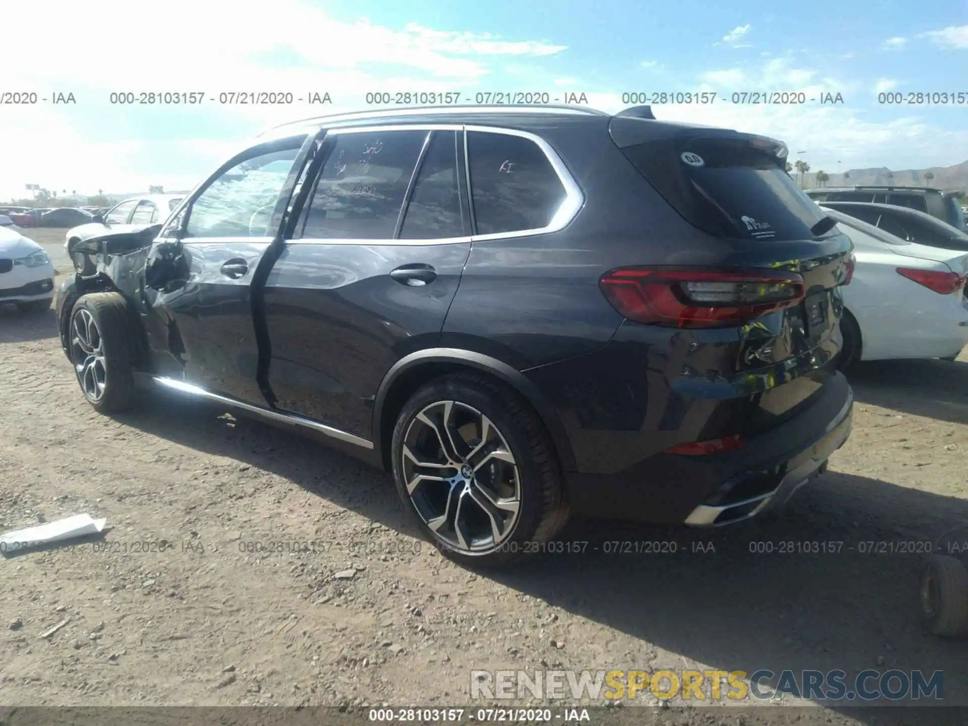 3 Photograph of a damaged car 5UXCR6C05L9B81518 BMW X5 2020