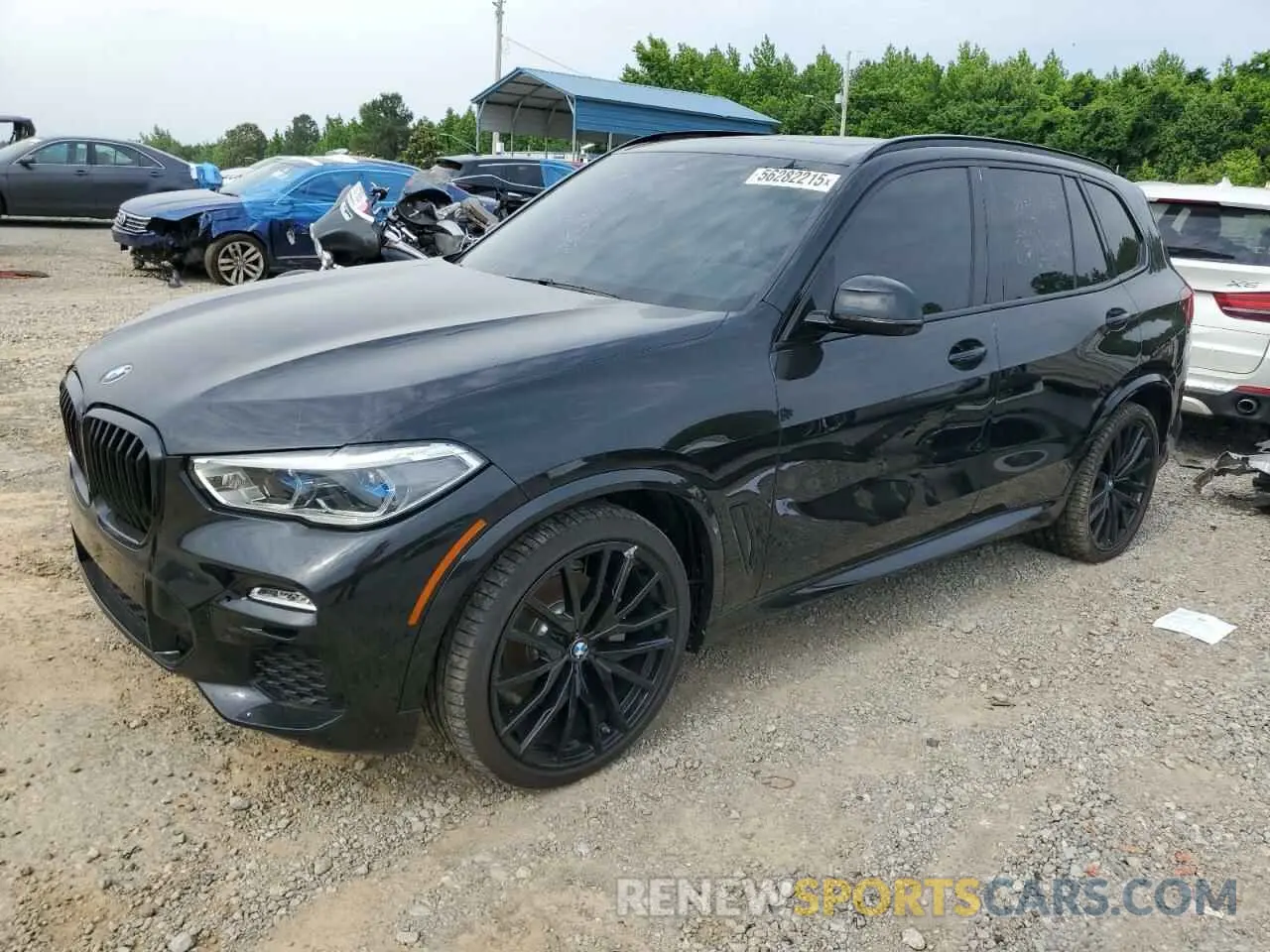 1 Photograph of a damaged car 5UXCR6C05L9C96135 BMW X5 2020
