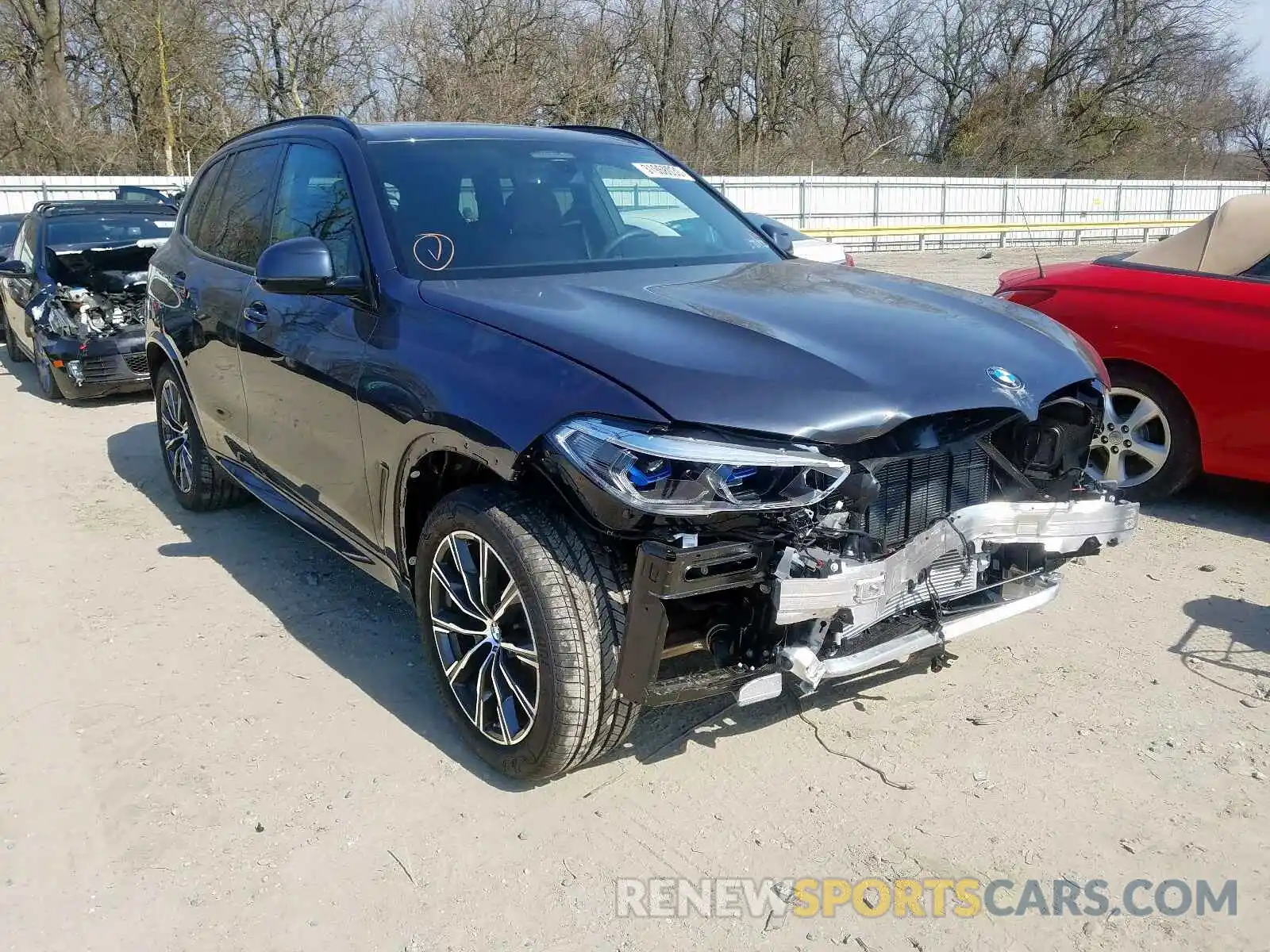 1 Photograph of a damaged car 5UXCR6C06L9B52562 BMW X5 2020