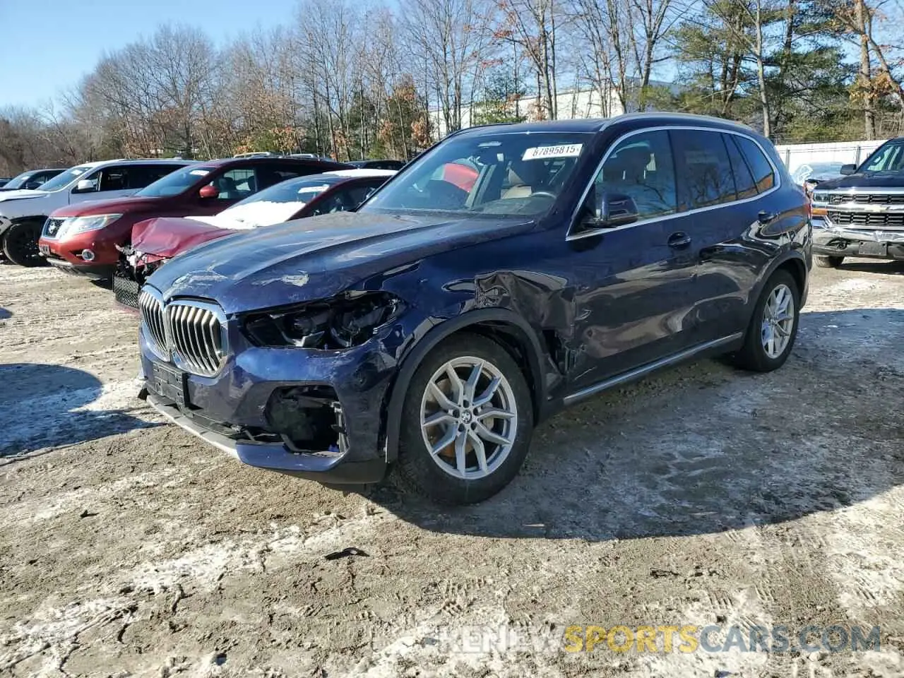 1 Photograph of a damaged car 5UXCR6C07L9B72447 BMW X5 2020