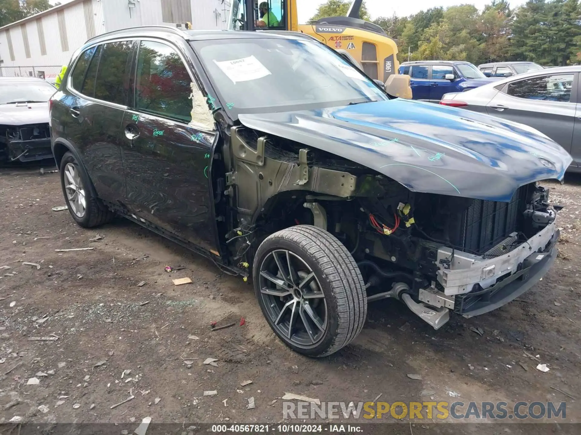 1 Photograph of a damaged car 5UXCR6C07L9C55764 BMW X5 2020
