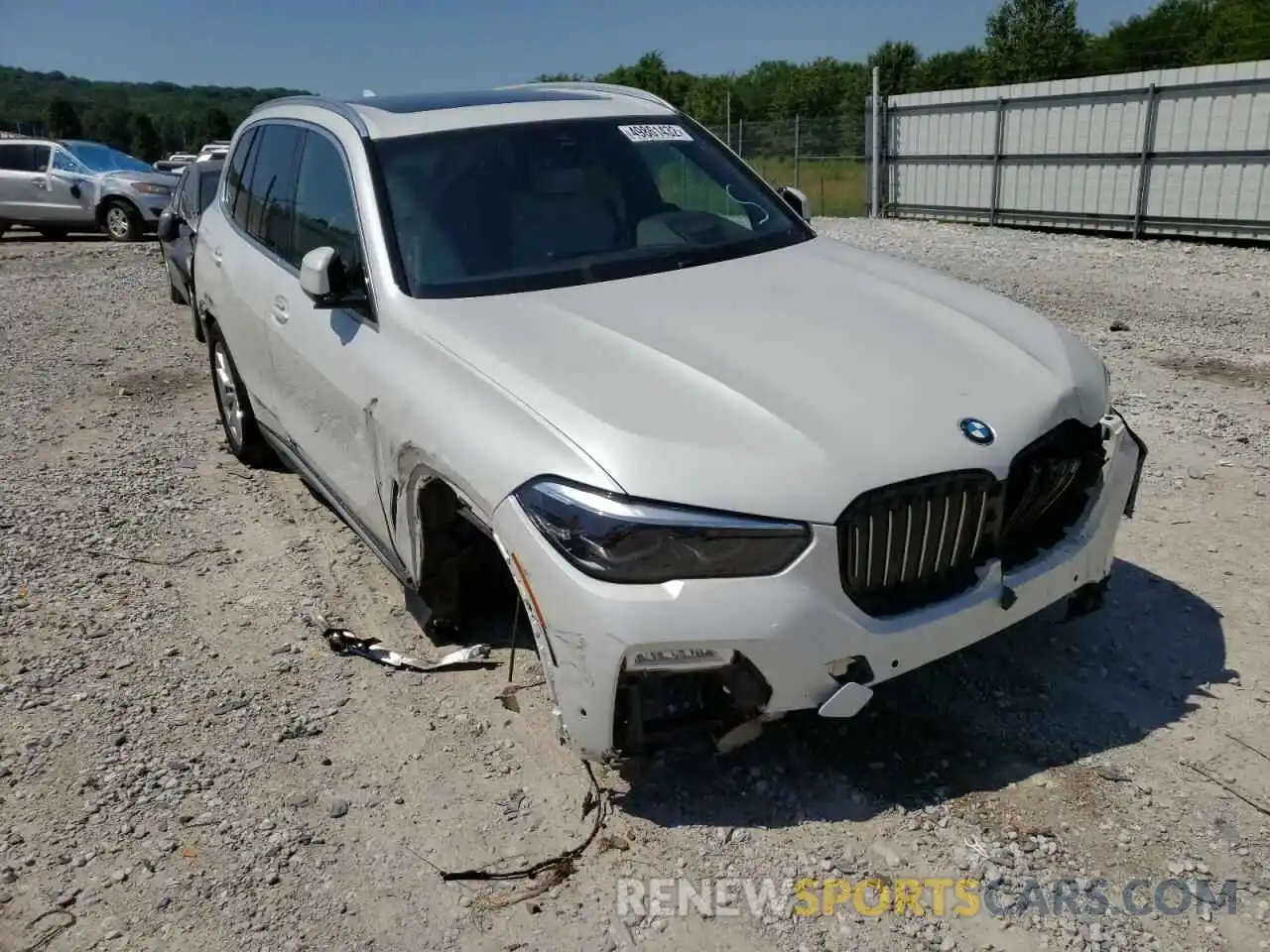 1 Photograph of a damaged car 5UXCR6C07LLL75757 BMW X5 2020