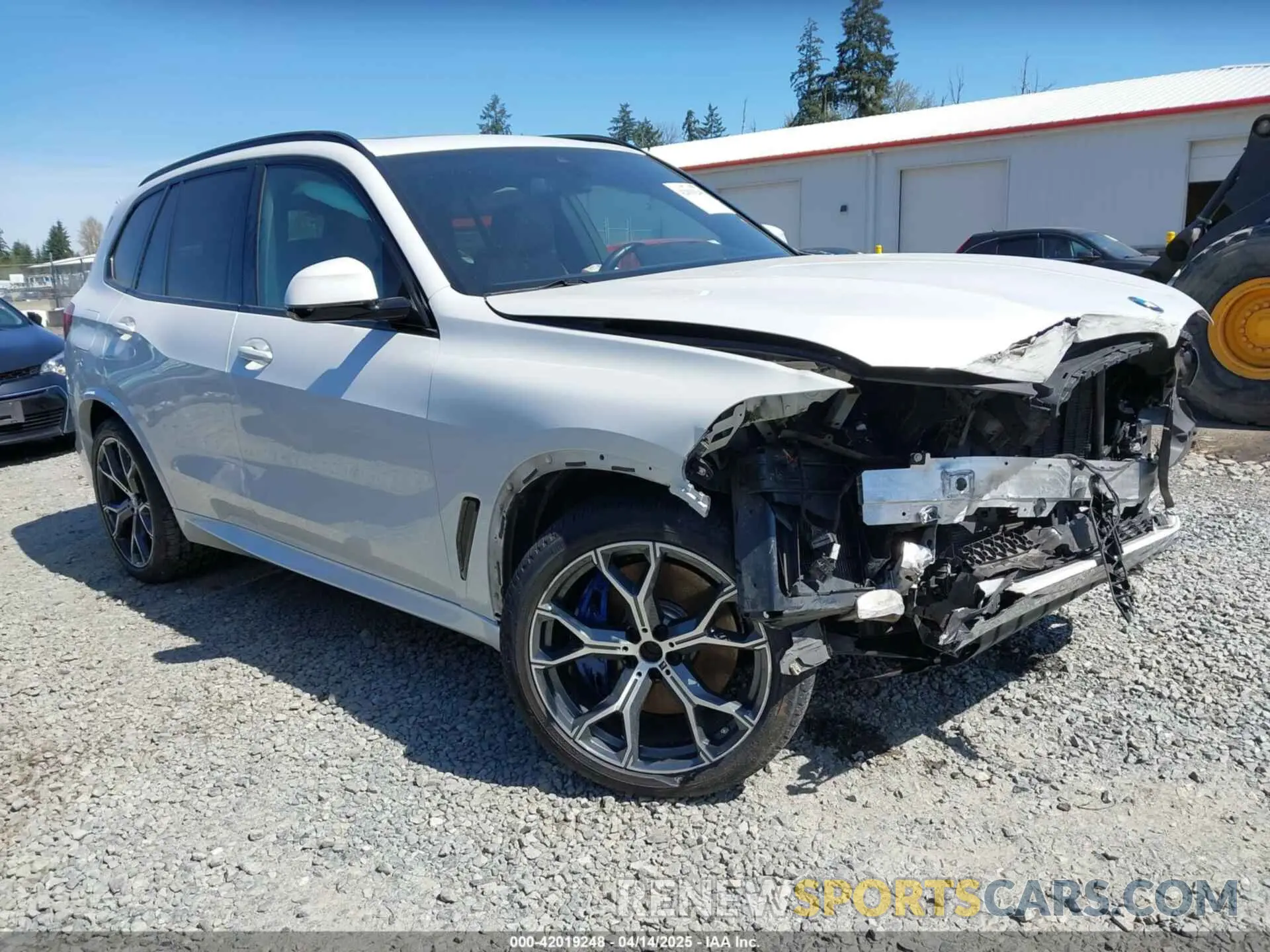 1 Photograph of a damaged car 5UXCR6C09L9B81215 BMW X5 2020