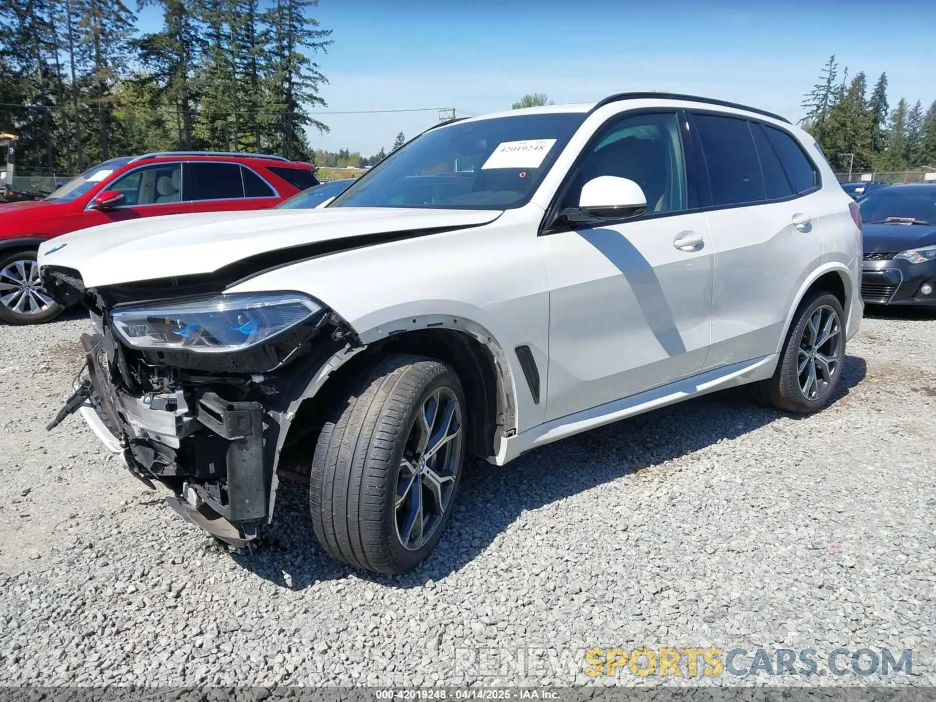 2 Photograph of a damaged car 5UXCR6C09L9B81215 BMW X5 2020