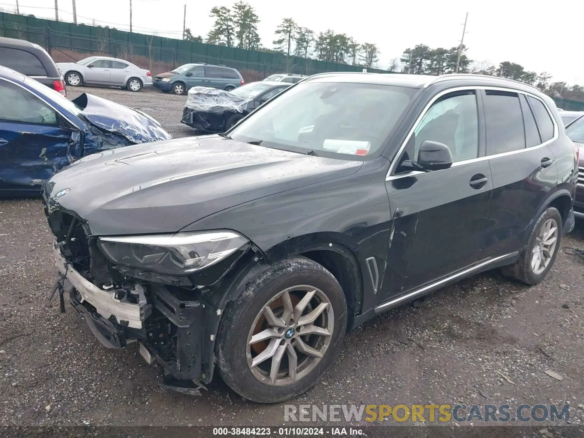 2 Photograph of a damaged car 5UXCR6C09L9C93917 BMW X5 2020