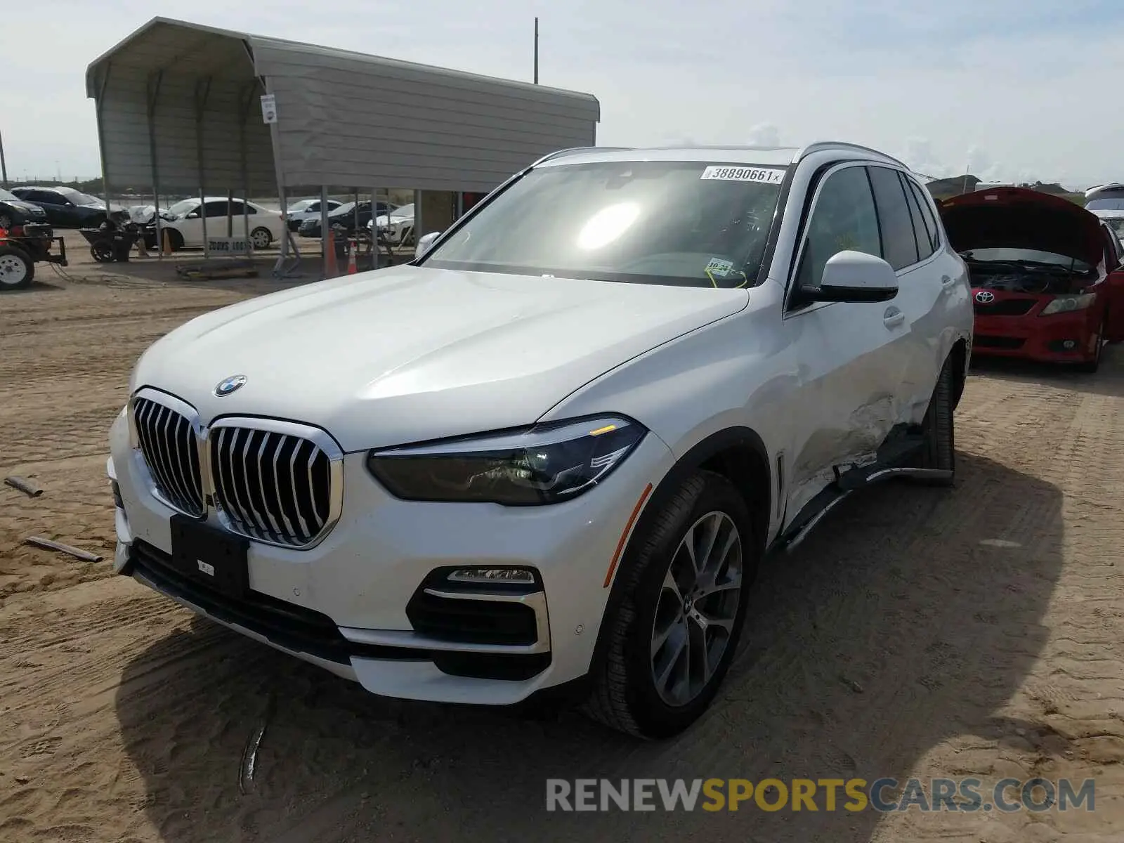 2 Photograph of a damaged car 5UXCR6C09LLL76277 BMW X5 2020