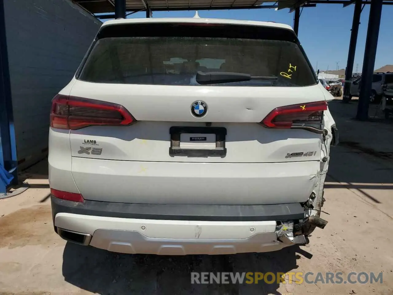 6 Photograph of a damaged car 5UXCR6C0XL9B21721 BMW X5 2020