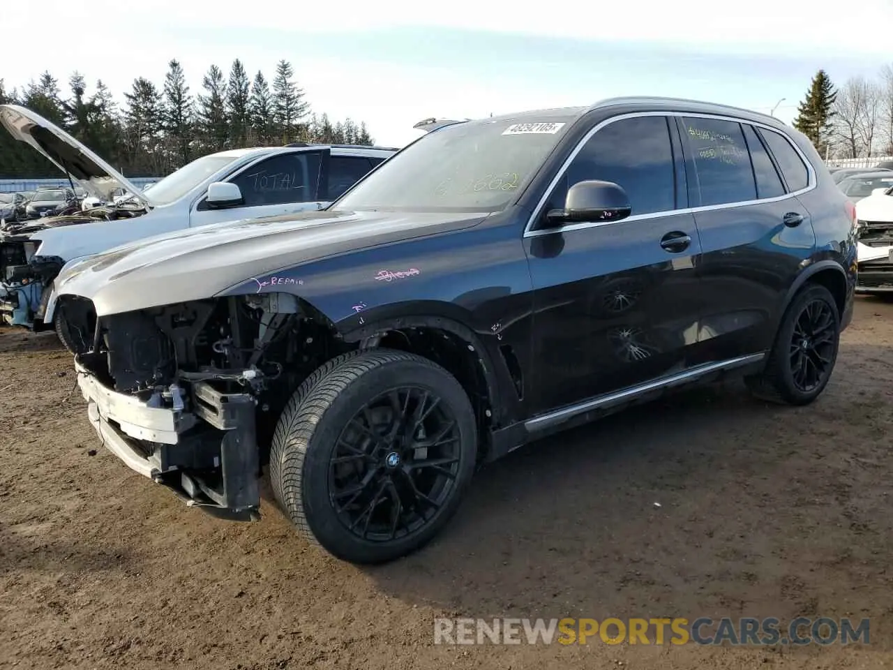 1 Photograph of a damaged car 5UXCR6C0XLLL66289 BMW X5 2020