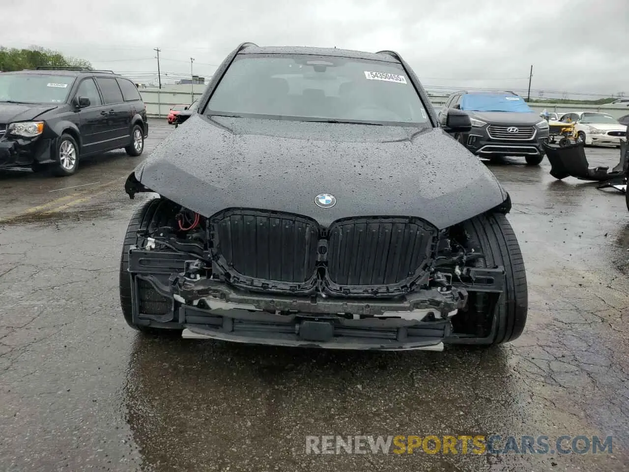 5 Photograph of a damaged car 5UXJU4C00L9C42607 BMW X5 2020