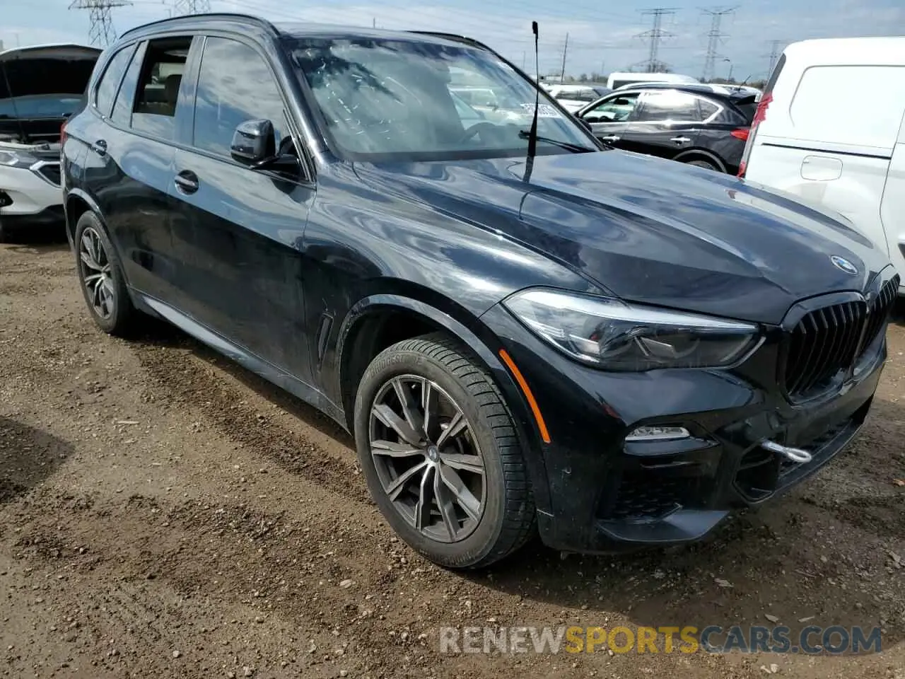4 Photograph of a damaged car 5UXJU4C03LLE46062 BMW X5 2020
