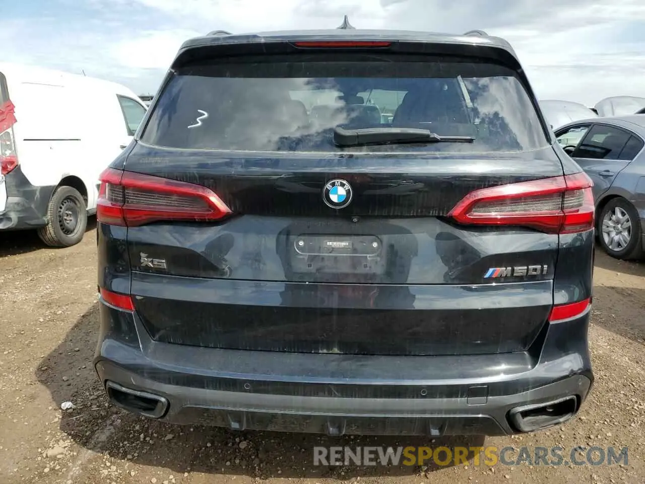 6 Photograph of a damaged car 5UXJU4C03LLE46062 BMW X5 2020