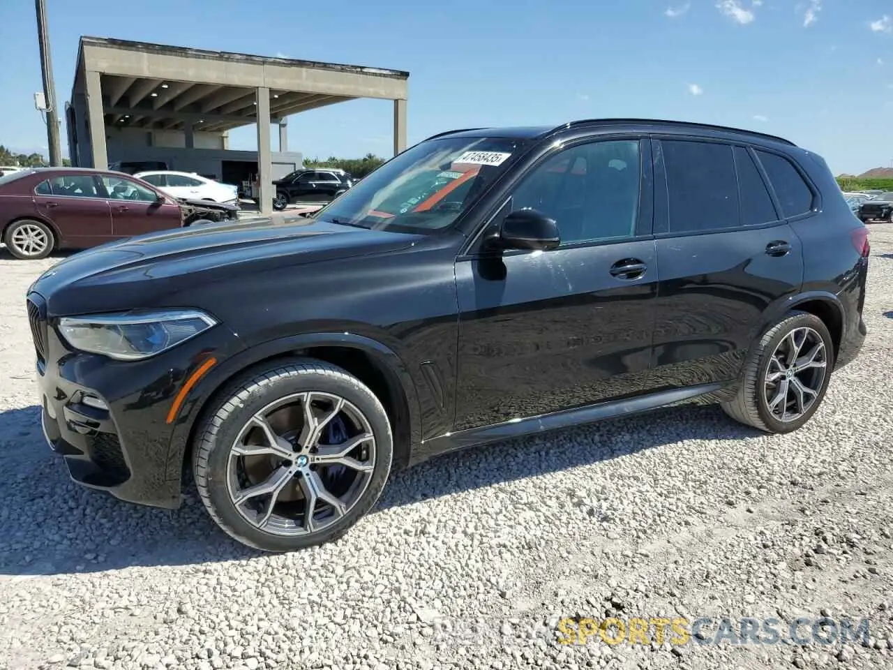 1 Photograph of a damaged car 5UXJU4C04L9C25485 BMW X5 2020